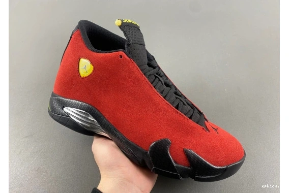 Rep EP  654459-670 Air  Jordan 654459-670 14 “Ferrari” 0130